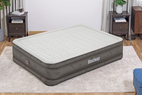 Bestway Luchtbed Fortech met ingebouwde pomp 203x152x46 cm