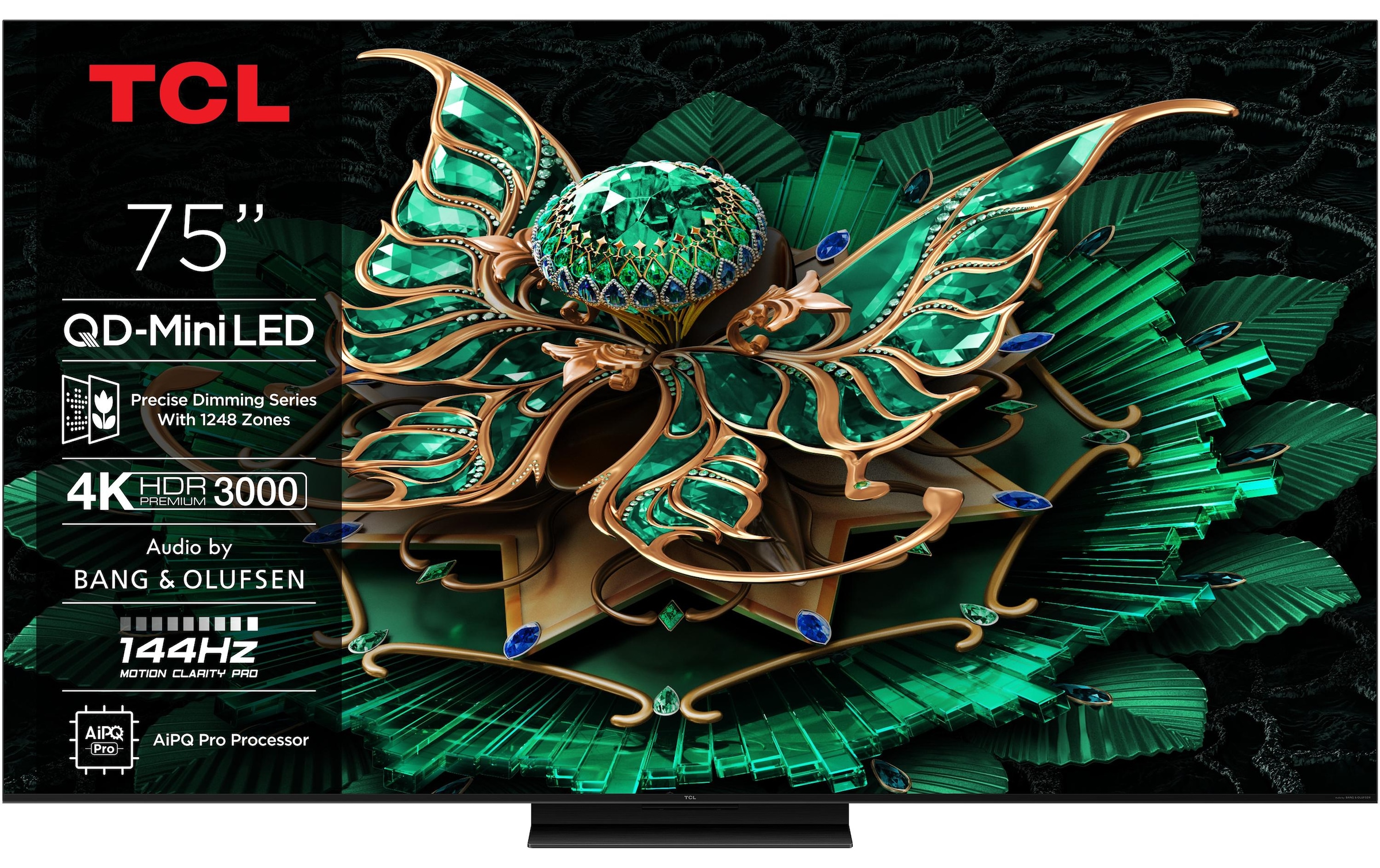 TCL QLED-Fernseher »75C7K« 191 cm/75 ″ Smart-TV