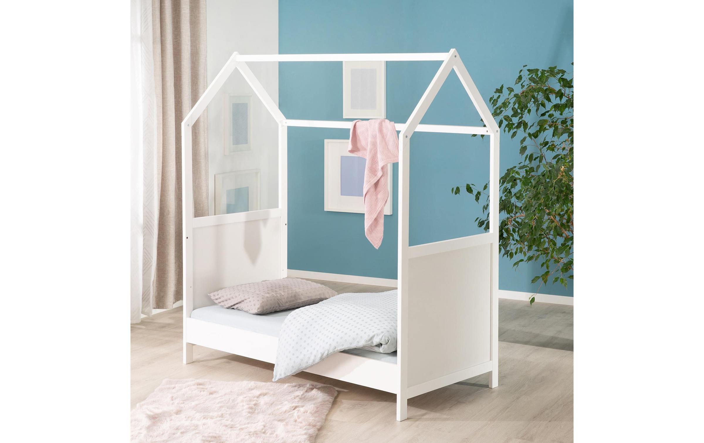 roba® Babybett »Hausbett 70x140 cm«