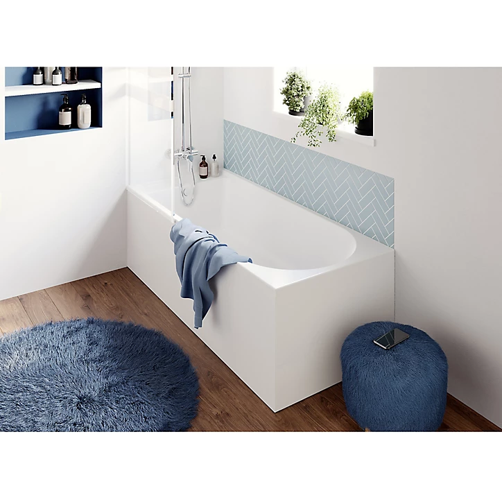 Baignoire 160 x 70 cm GoodHome Cavally