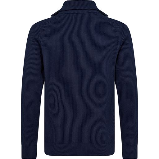 Resteröds Half Zip Striktrøje, Navy, XXL