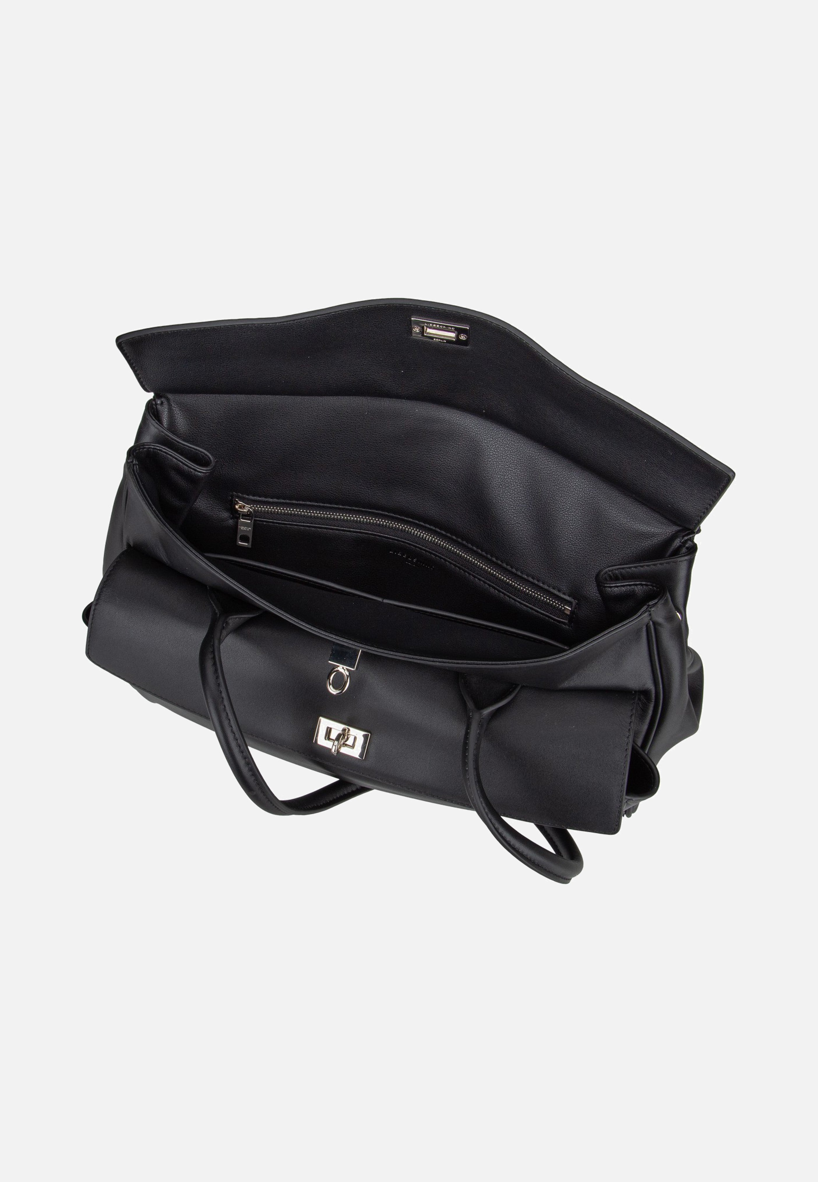 Gloria II Satchel M New Calf Black - Shopper