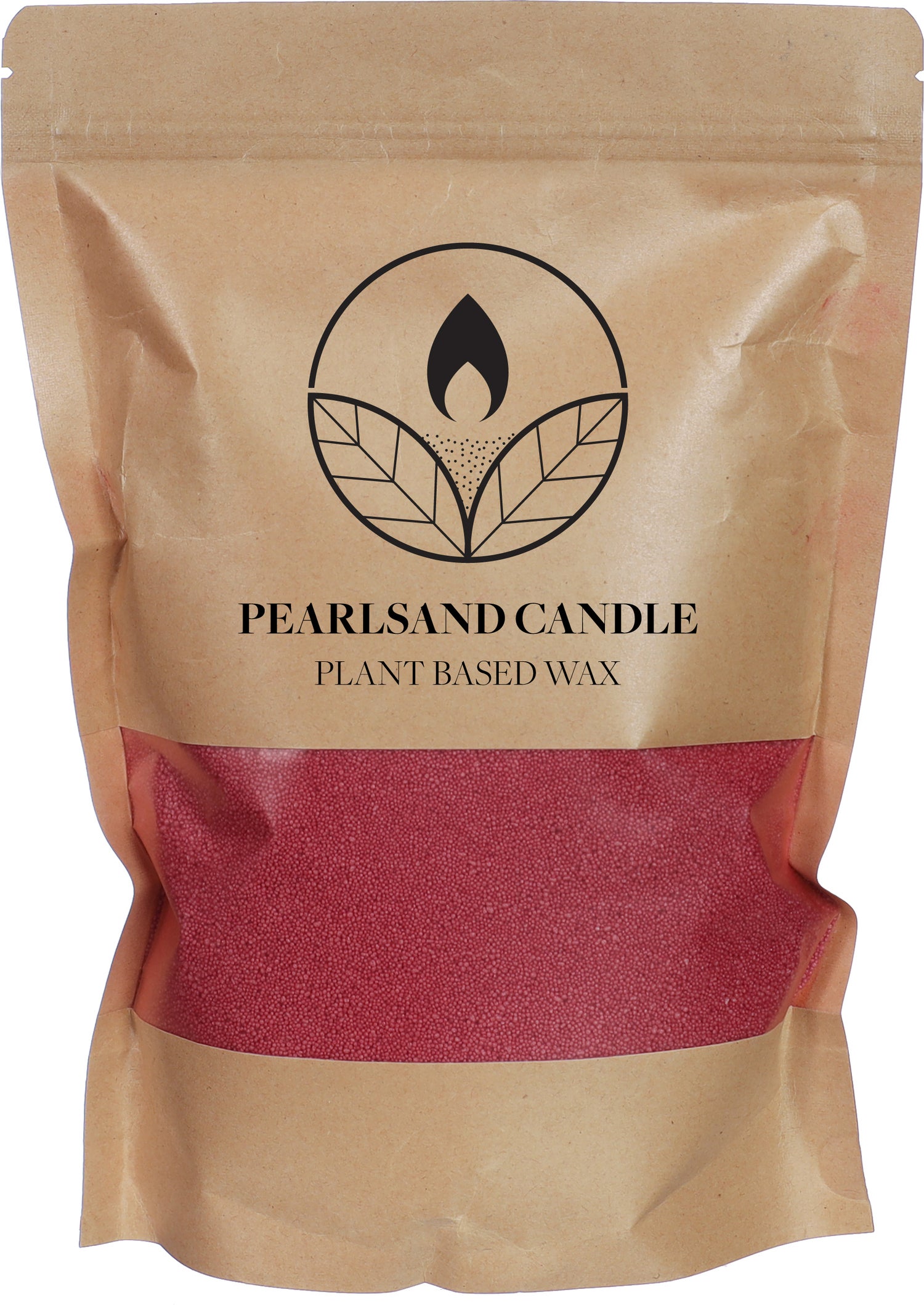 Kaarsenzand Pearlsand rood 400 gr