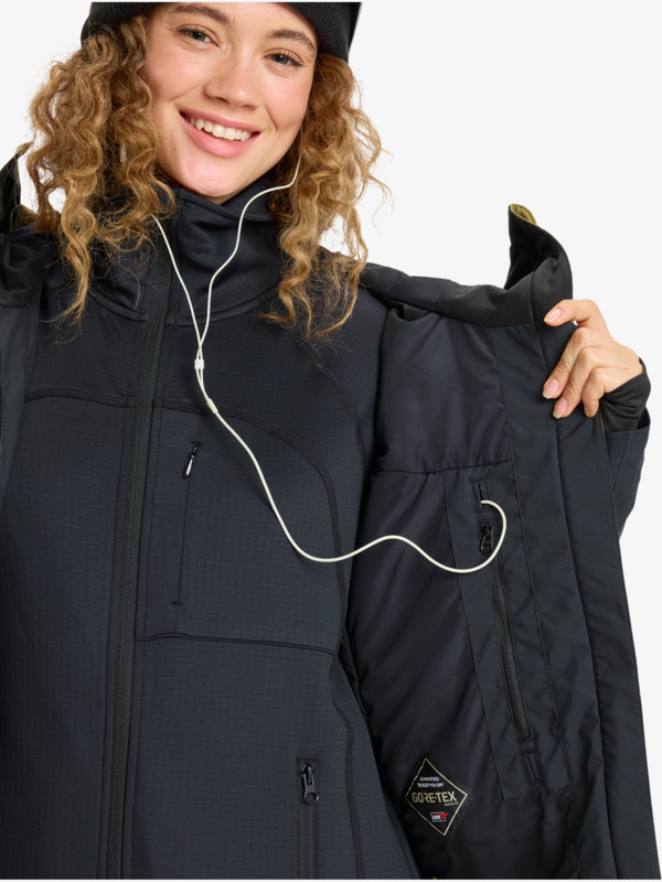 GORE-TEX® Stretch Purelines Veste de snow technique Beige Femme