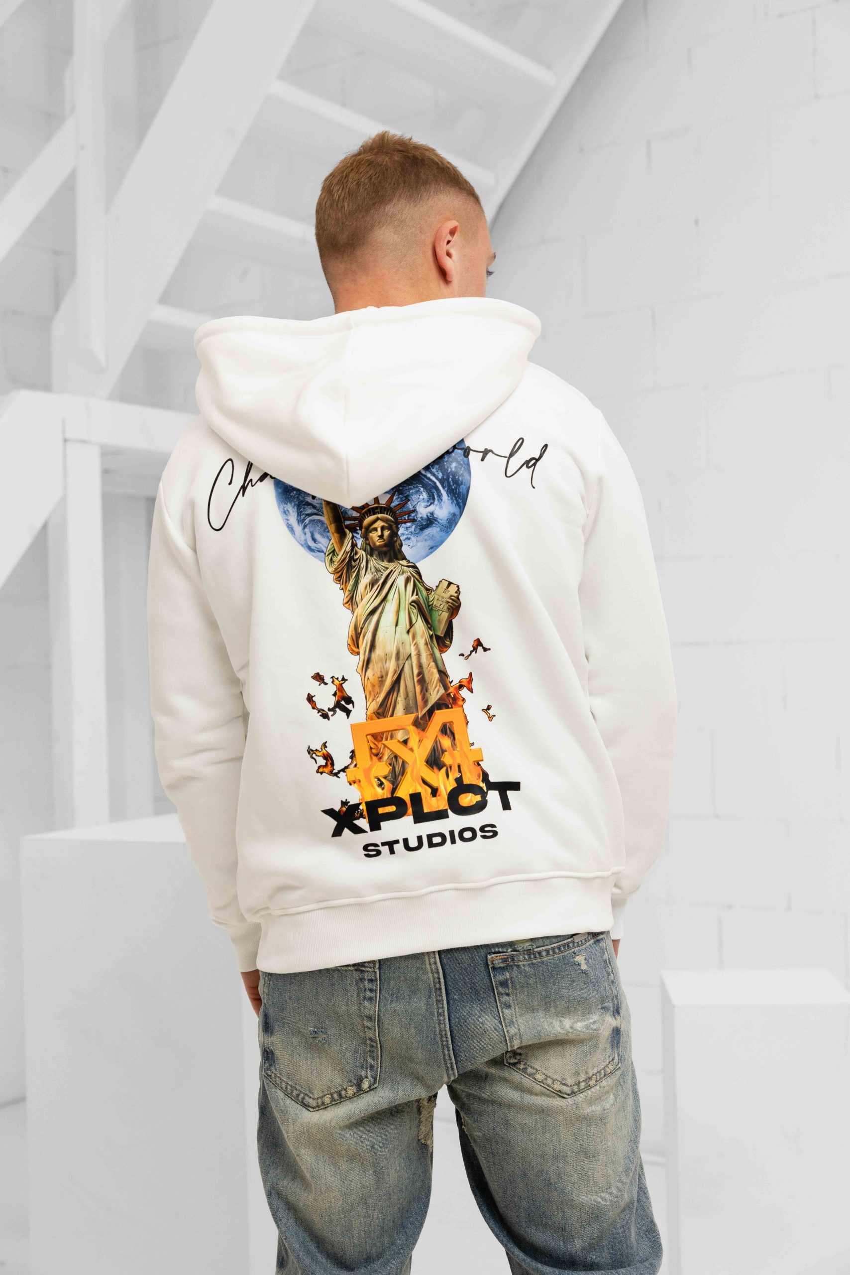 XPLCT Liberty Vest Heren Gebroken Wit