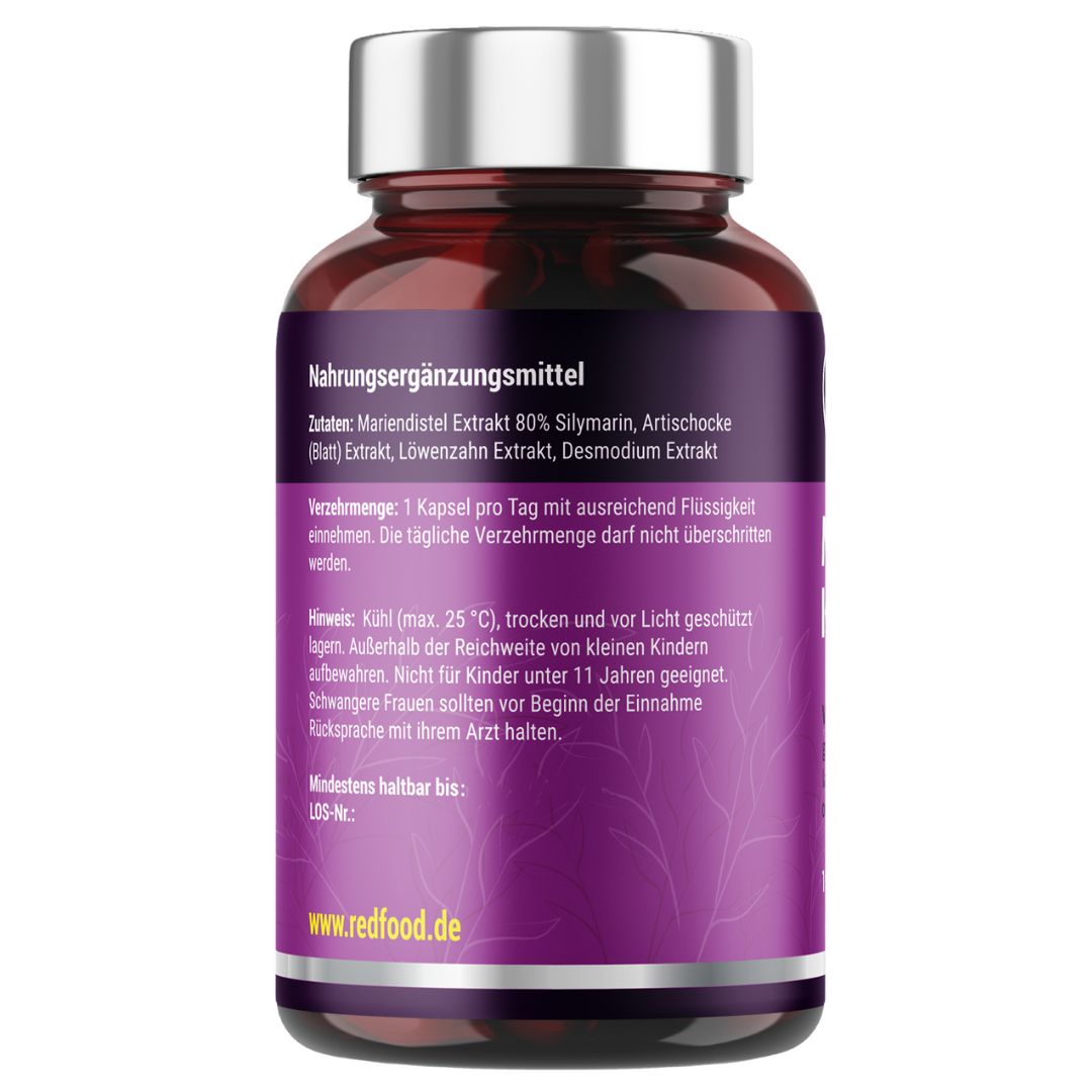 Redfood® Mariendistel Komplex Kapseln