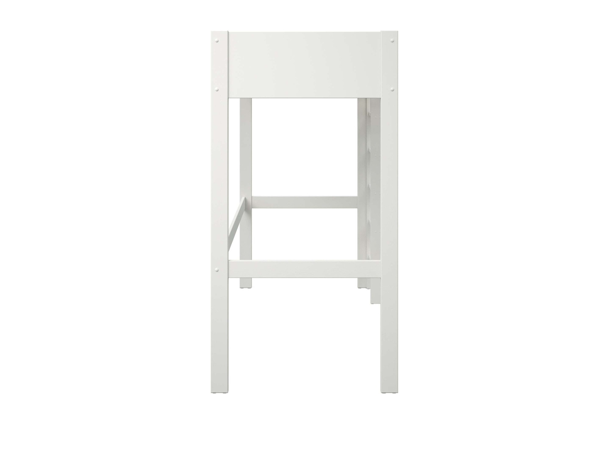 Lüttenhütt Hochbett »TIPO, Topseller, Kinderbett, Leiter links oder rechts montierbar« B/H/T 200x190x90cm,  FSC® zertifiziertes Massivholz, Rundum-Absturzschutz,