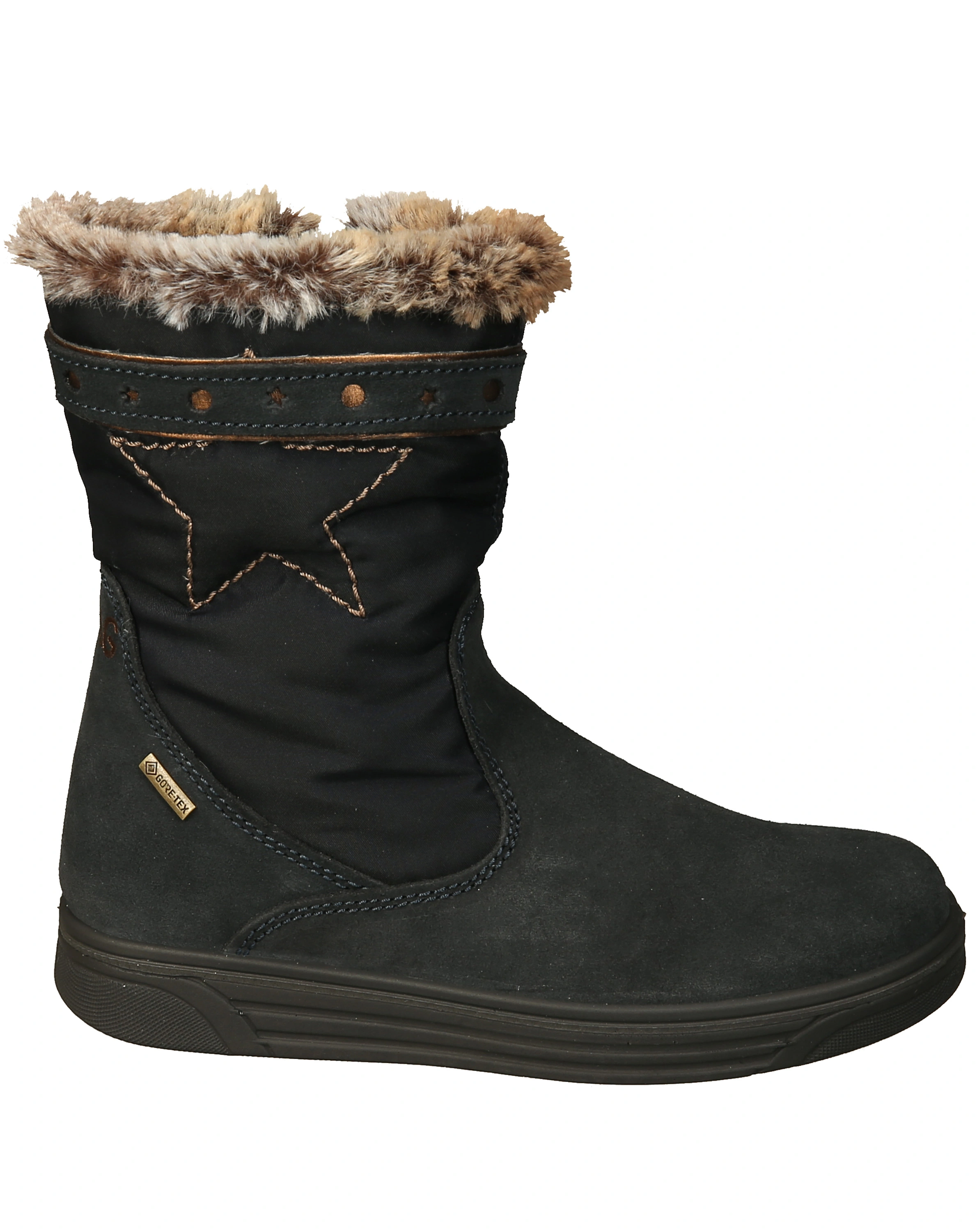 Winterstiefel NOTTE PUAGT gefüttert in nachtblau