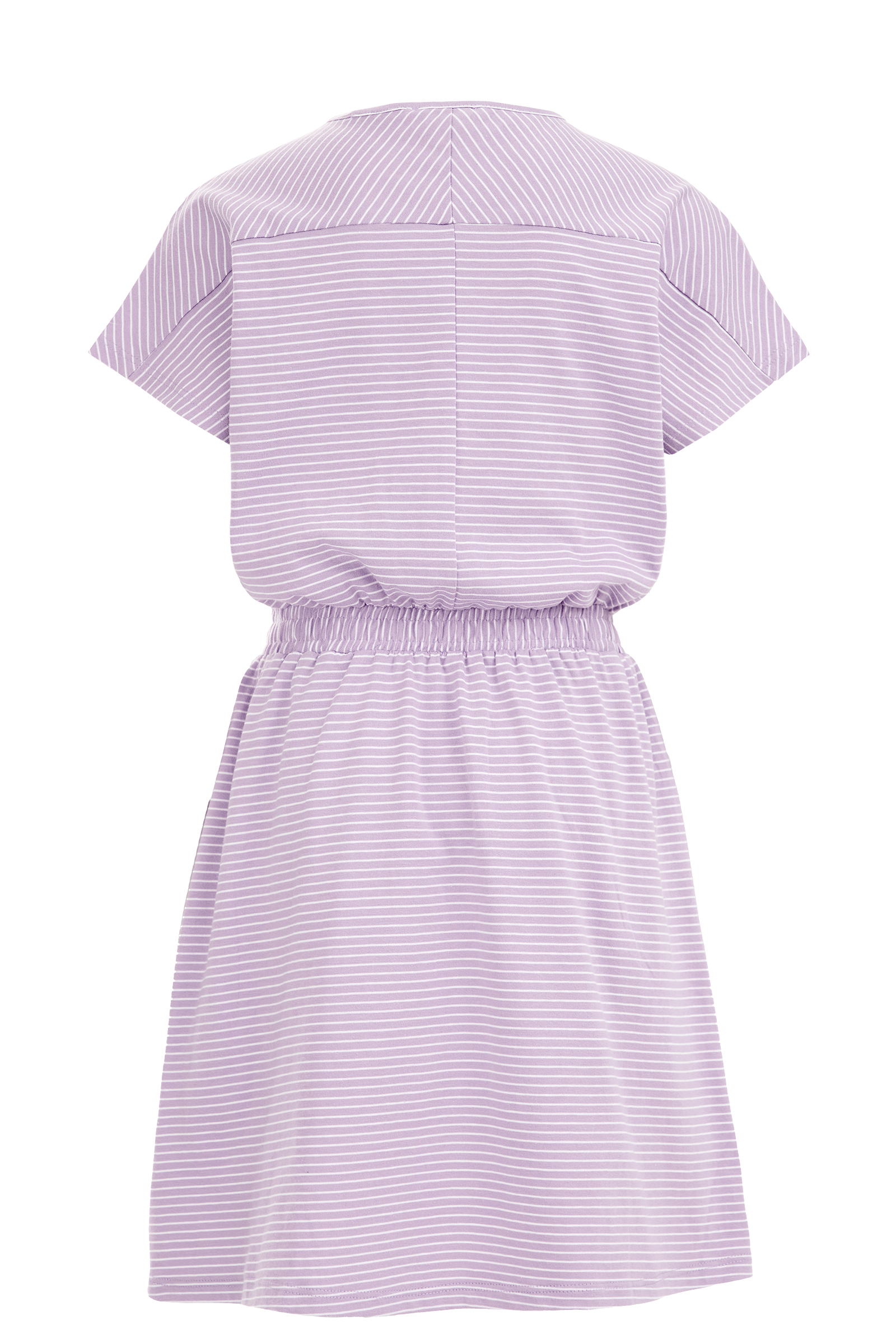 Meisjes jurk met structuur WE Fashion Lila