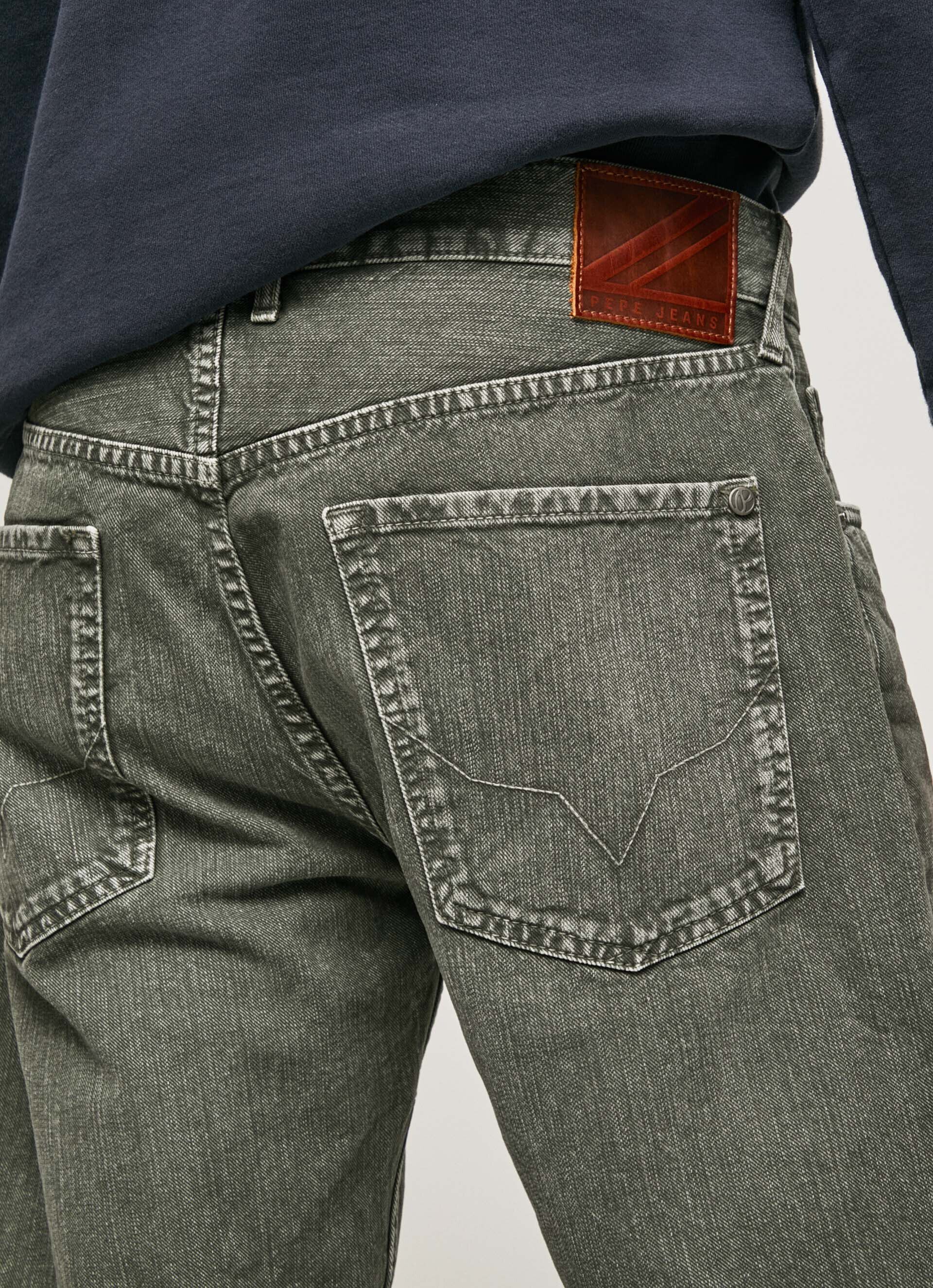 CALLEN FIT RELAXED DENIM BERMUDA - verde-esmeralda