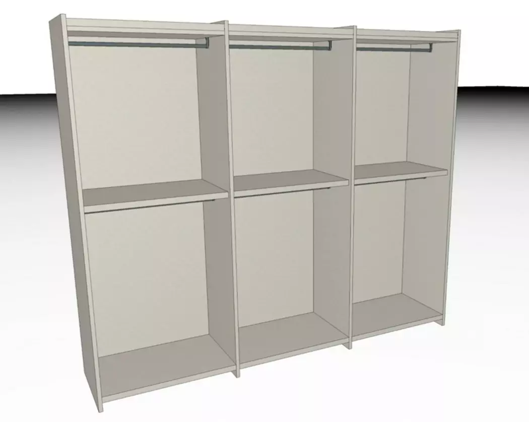 Schwebetürenschrank Terni 280 x 239 cm