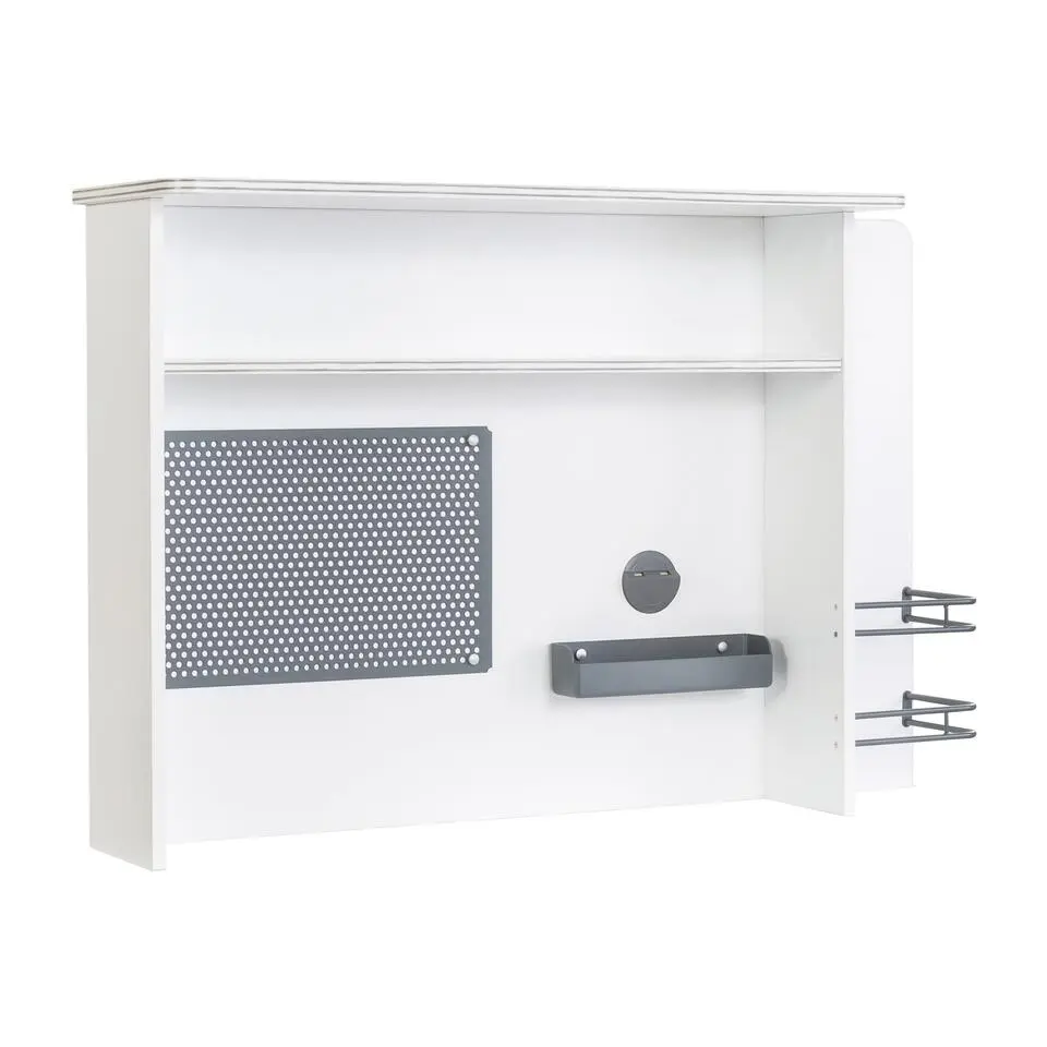 California - Bureau - Tienerkamer - 113x59x147 cm - Wit