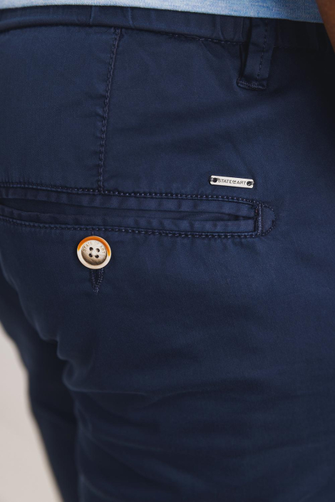 State of Art blauwe heren korte broek