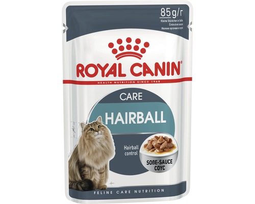 ROYAL CANIN Hairball Care natvoer voor katten in saus, 85 g