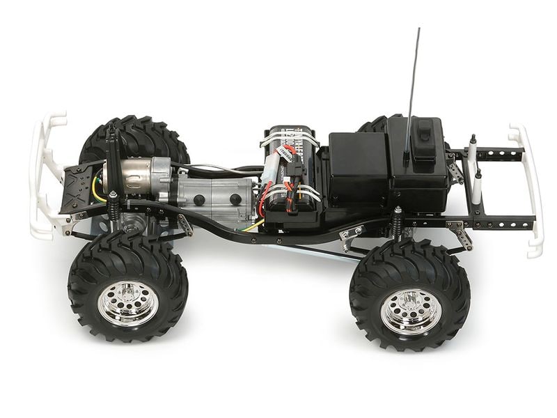 Tamiya Monster Truck Toyota 4x4 Pick-Up Bruiser Bausatz, 1: 4WD Toyota Hilux Pick-Up mit 3-Gang Getriebe