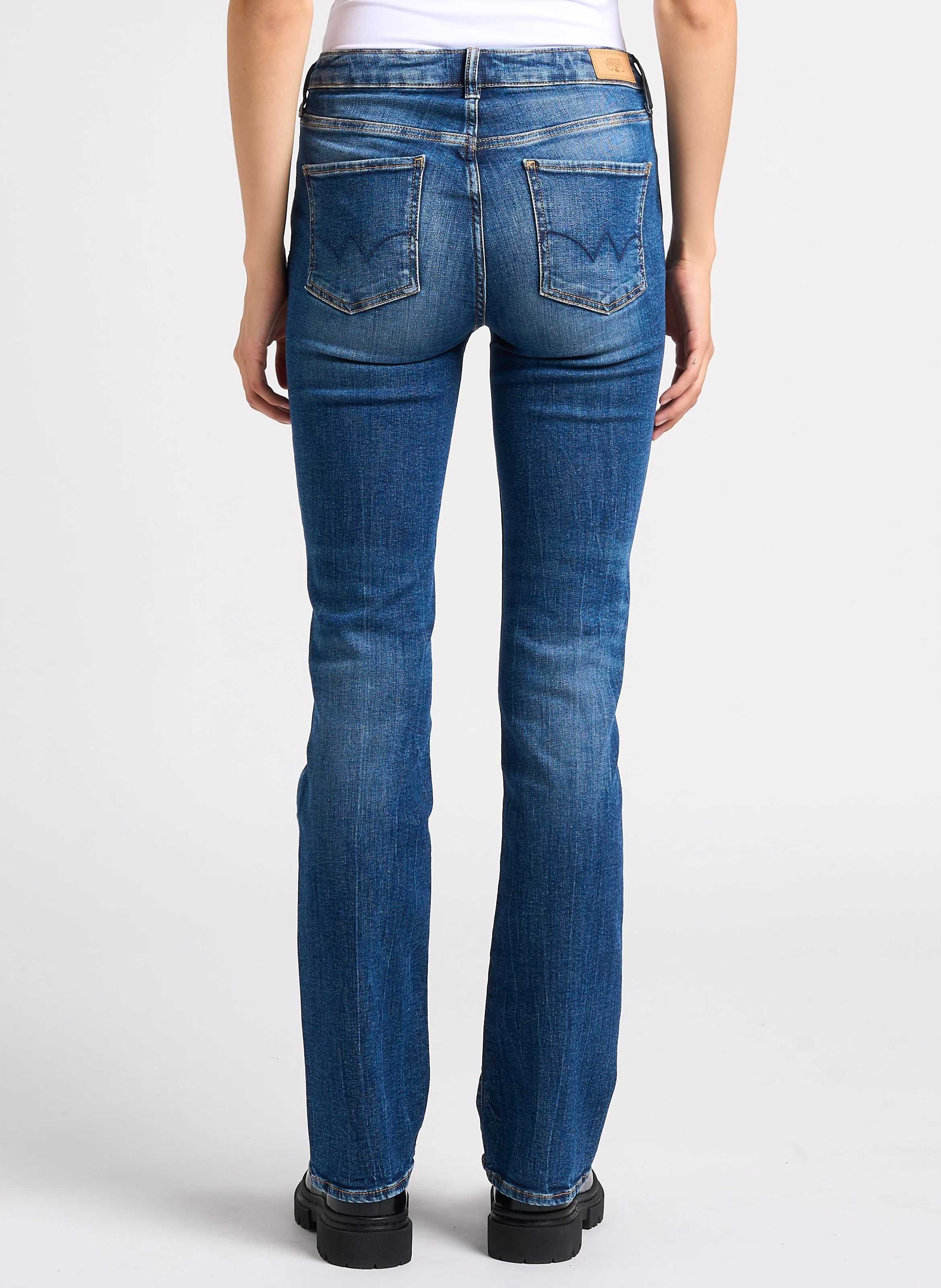 POWERB - Jean boot-cut délavé | Bleu