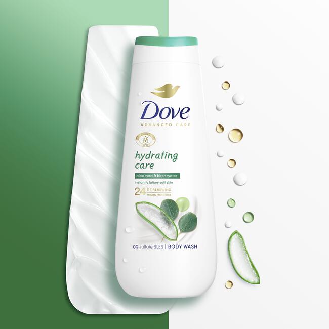 Dove Advanced Care Showergel Hydrating Care 400 ML