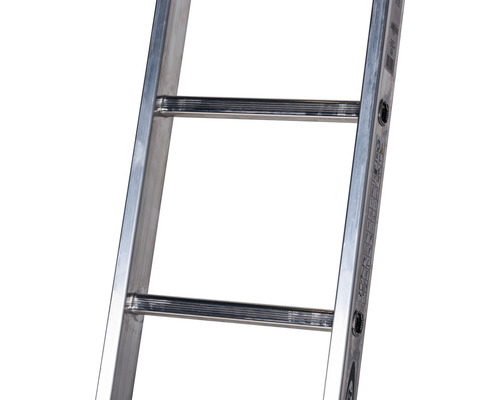 CLASSIC Aluminium uitschuifladder, 9 sporten, werkhoogte 3 m