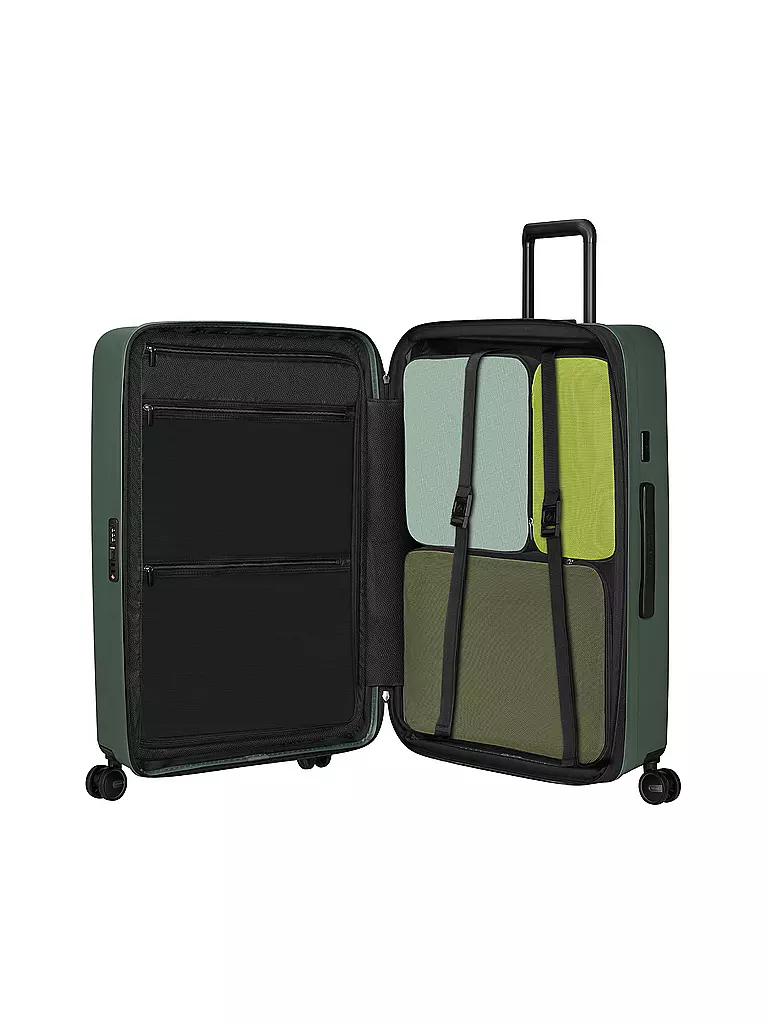 SAMSONITE Trolley  RESTACKD SPINNER 75cm erweiterbar sage dunkelgrün