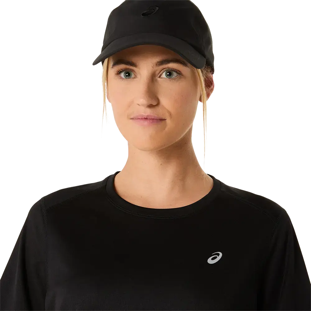 ASICS Core Hardloopshirt Korte Mouwen Zwart Dames
