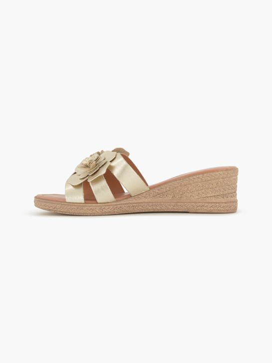 Graceland Pantolette beige