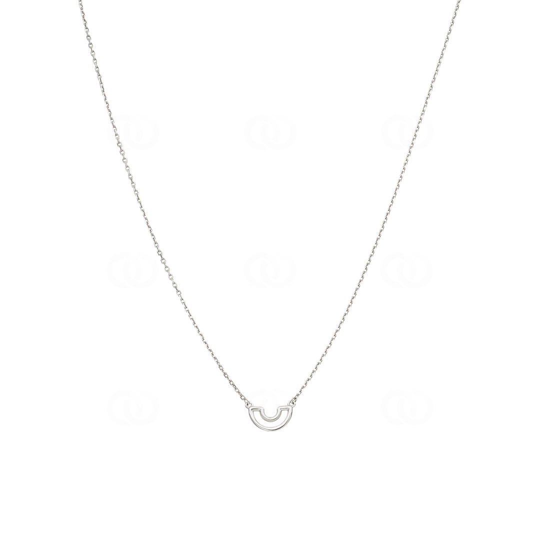 Collier 925 Silber rhodiniert 42cm
