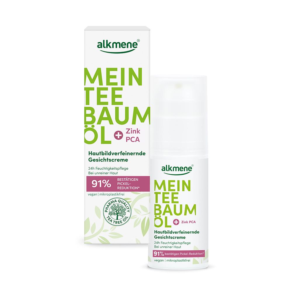 alkmene® Mein Teebaumöl Hautverfeinernde Gesichtscreme