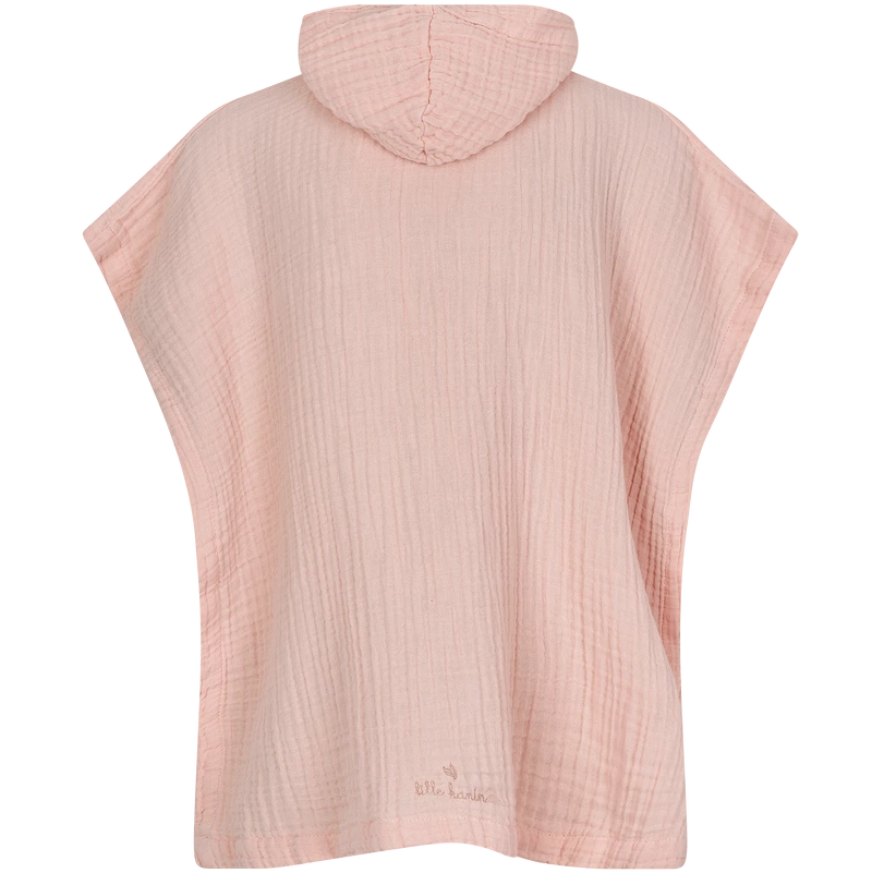 Lille Kanin Poncho Muslin 3-6 Years - Rose Smoke