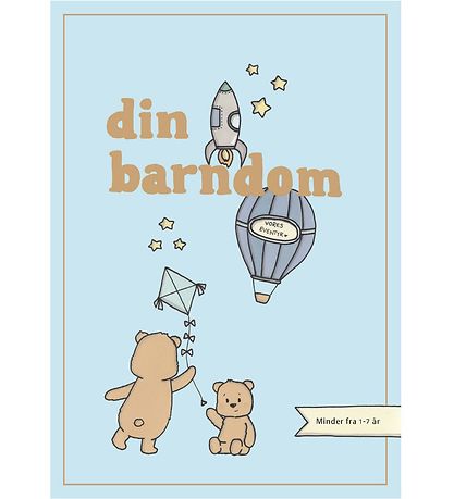 Simone Thorup Eriksens Buch - Blå - Din Barndom - Dänisch