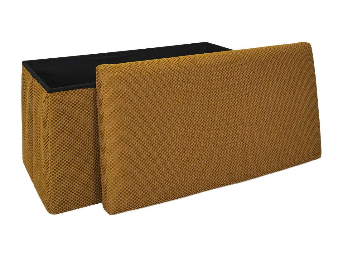 Coffre Banc Pliable Atome Jaune