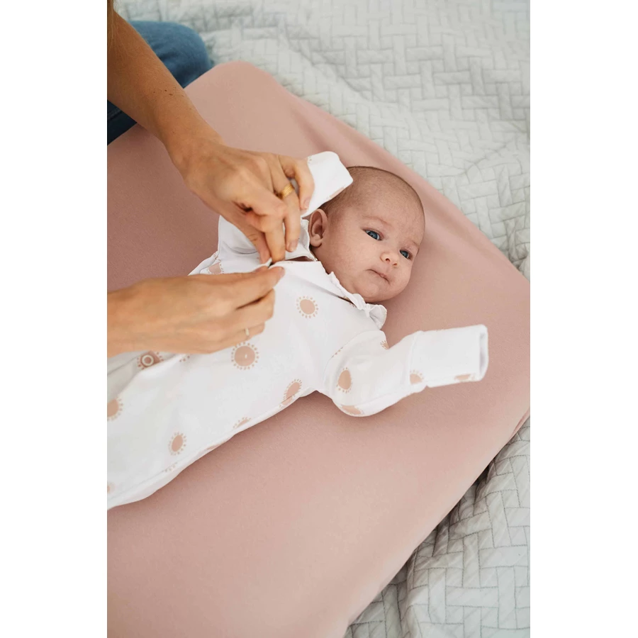 Pink No More Strampler Baby Kleidung rosa