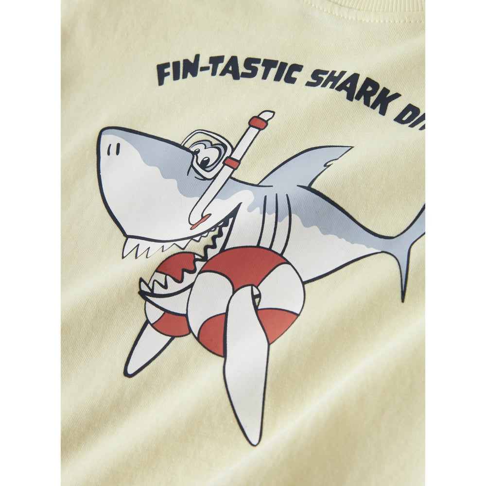 Køb Name It Pear Sorbet Shark Diver Nmmvigor Ss Nreg Top Sæt