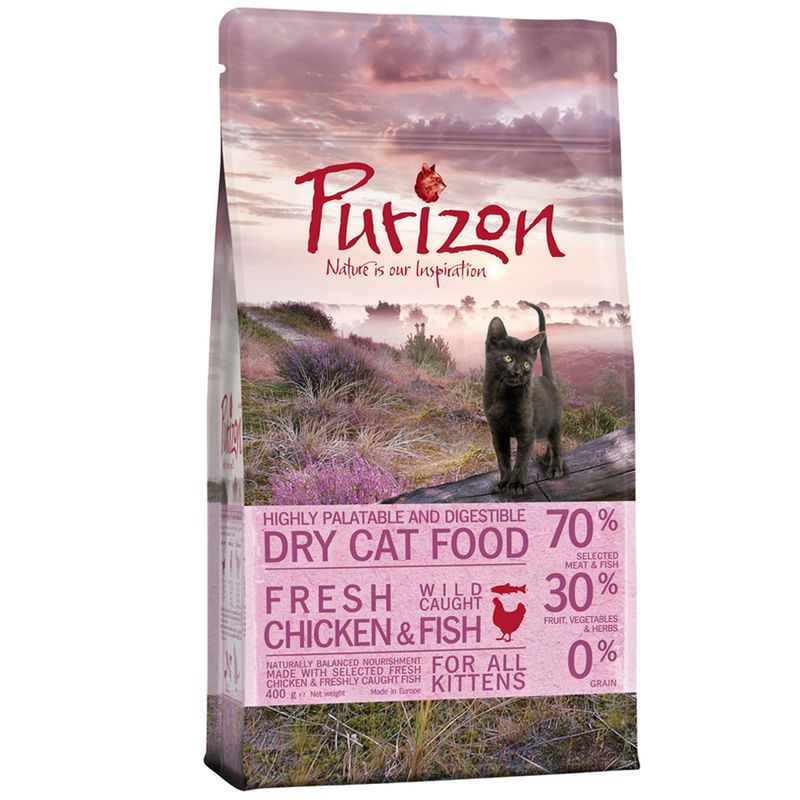 Offre d'essai mixte Purizon 400 g + Feringa 6 x 200 g - sans céréales