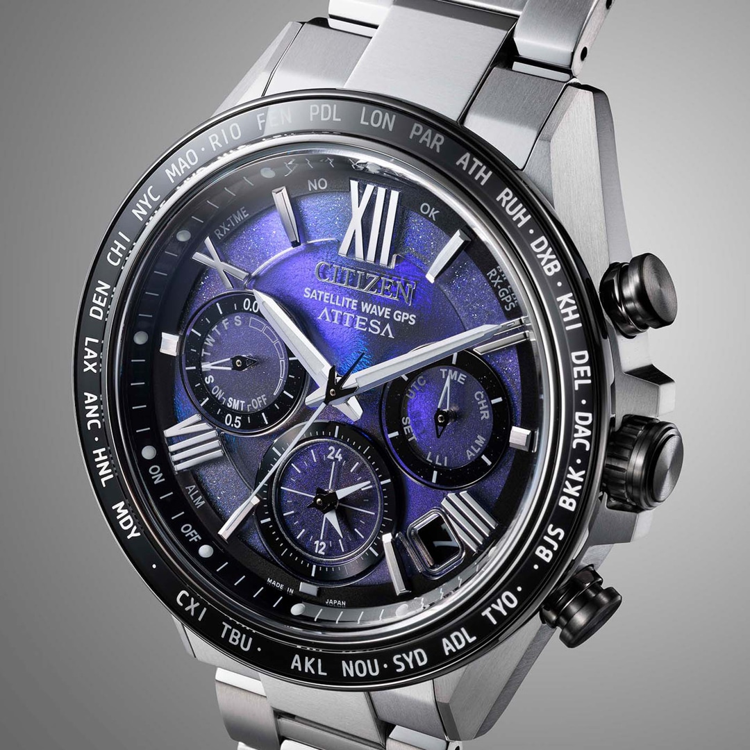 Citizen Attesa Unite with Blue Limited Edition
