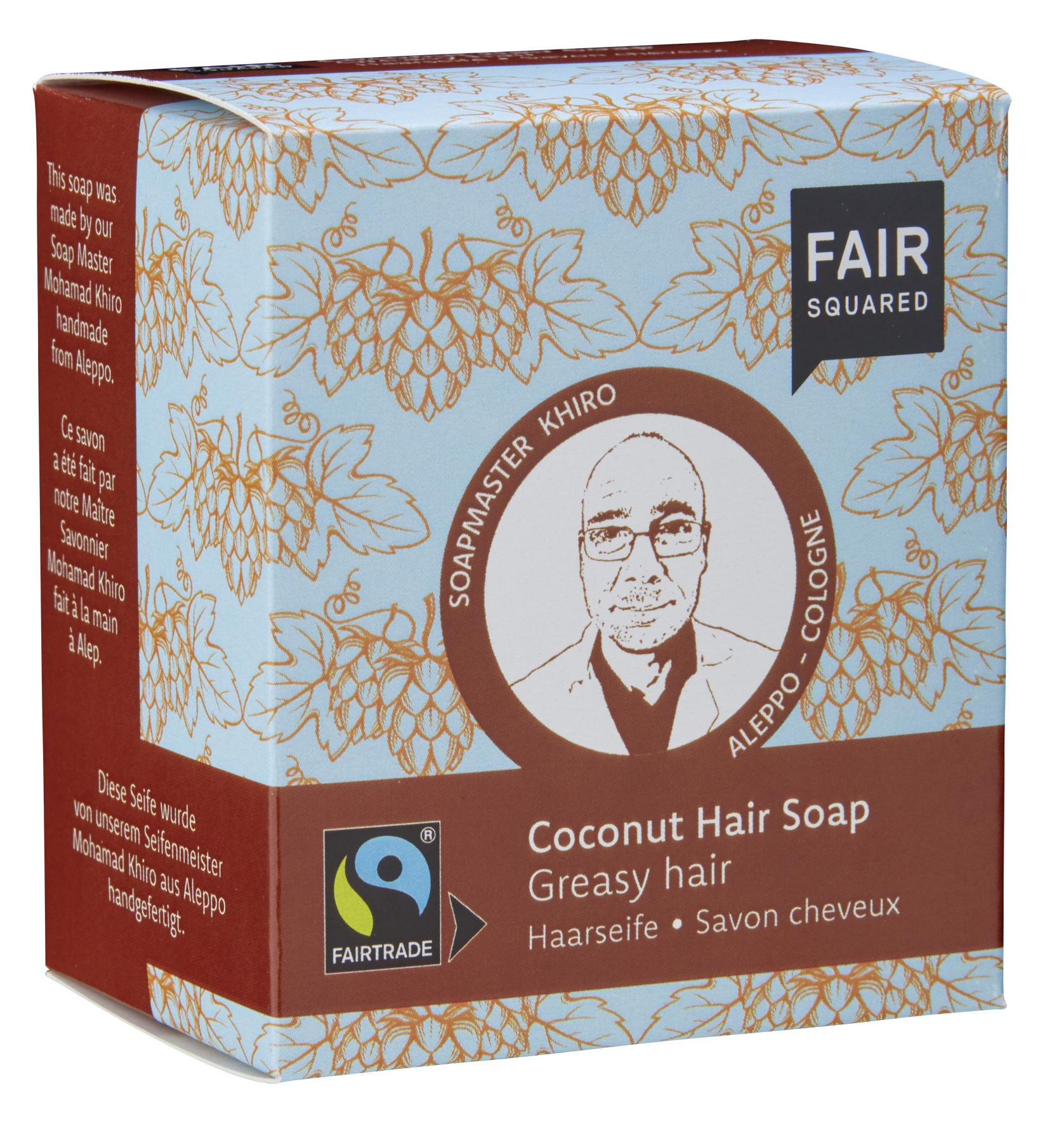 Fair Squared Hair Soap Coconut Greasy Hair 80 g