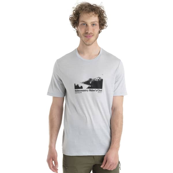 T-shirt randonnée ICEBREAKER M MER 150 TECH LITE II SS TEE SIDECOUNTR ETHER