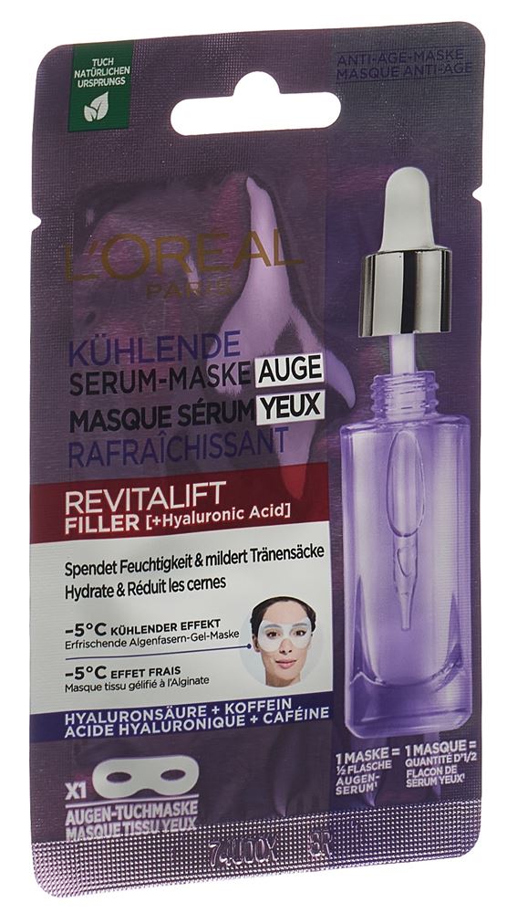 DERMO EXPERTISE Revitalift Filler Augen Tuchmaske<br>11 g