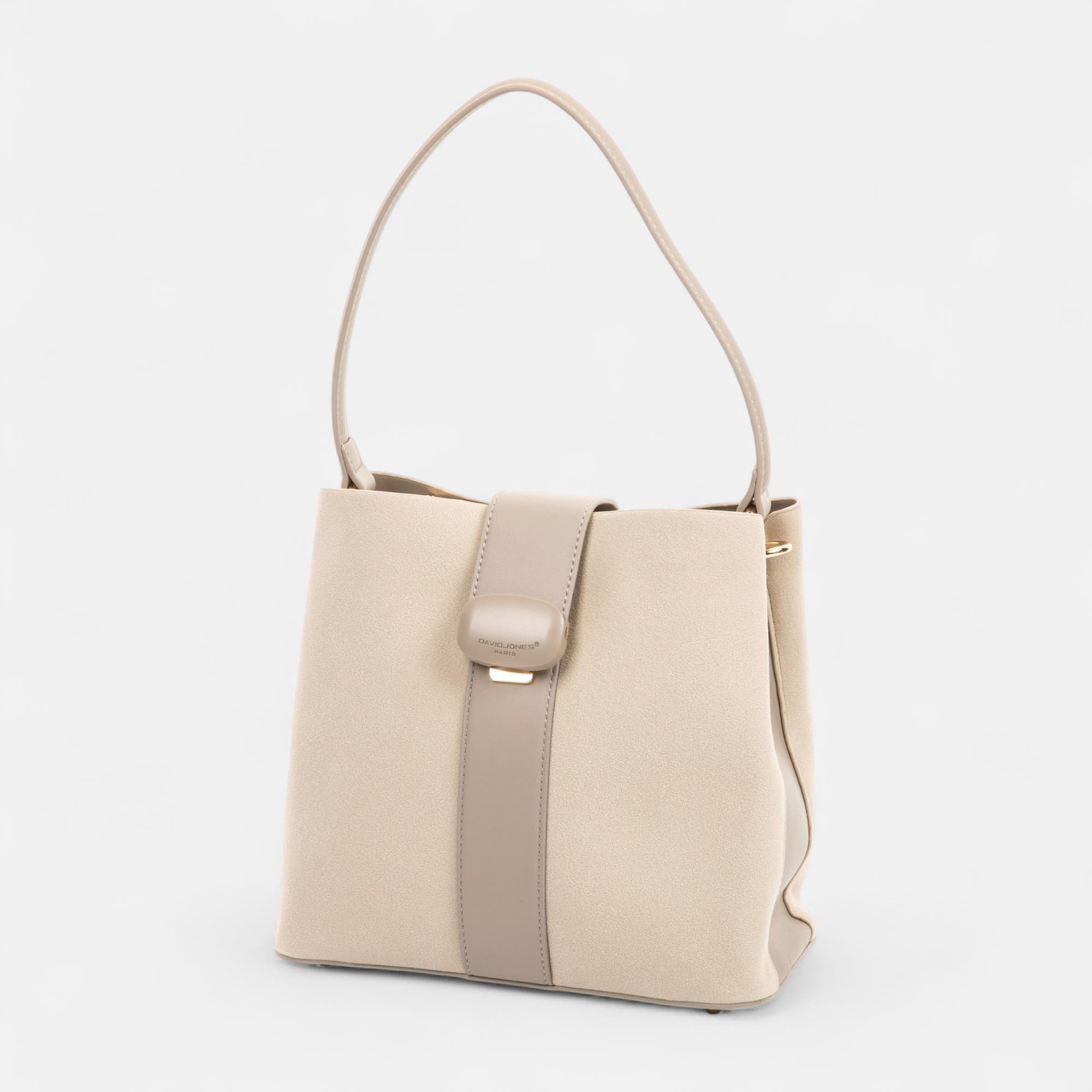 Sac à main beige