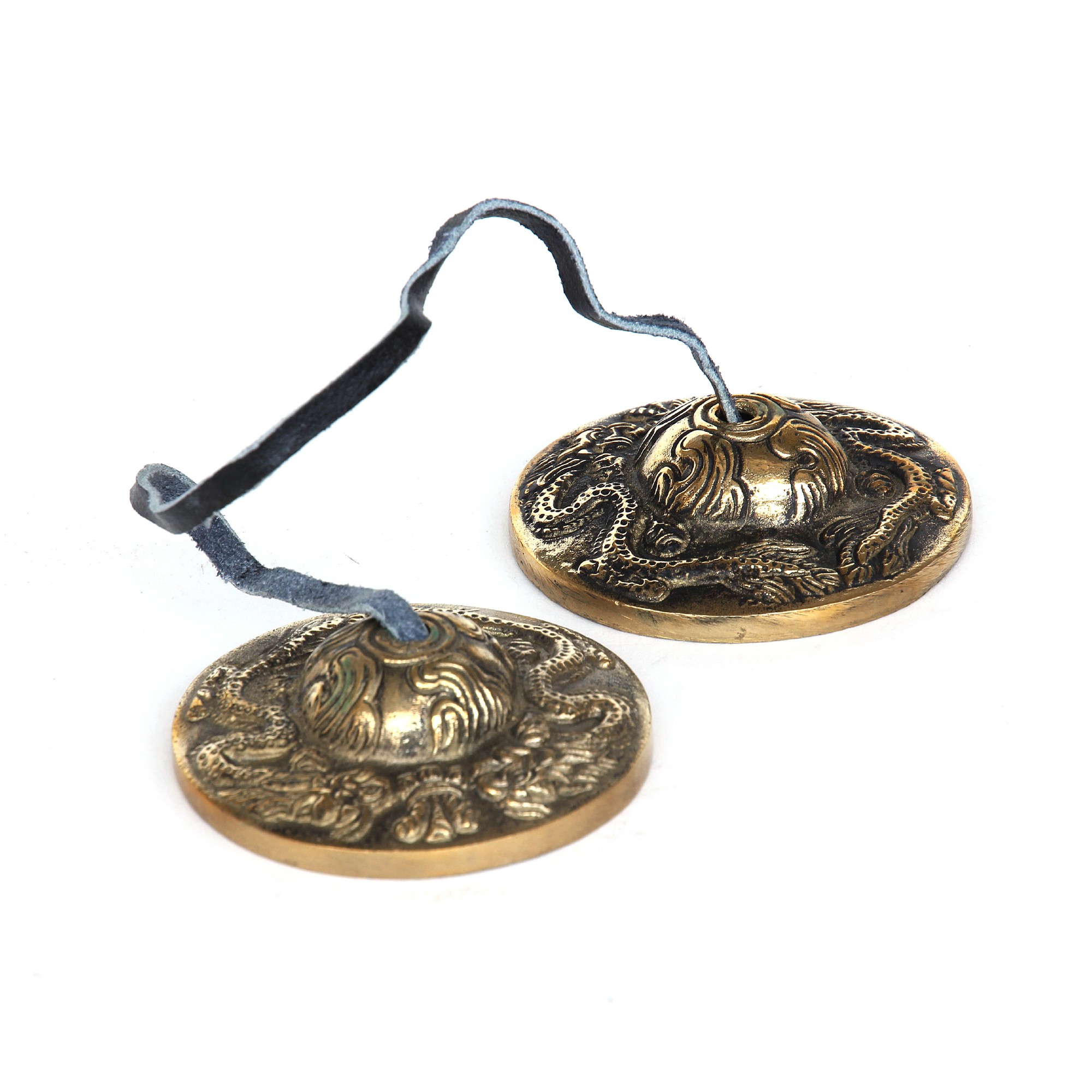 Zimbeln 'Drache', Bronze, je Ø 6 cm günstig bestellen
