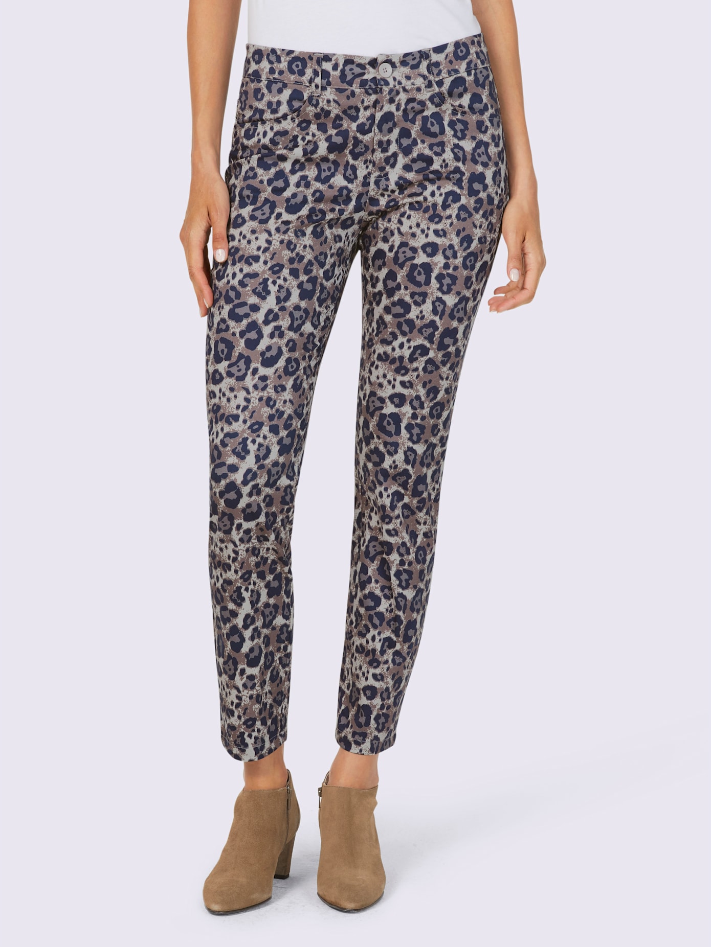 Pantalon imprimé élasthanne