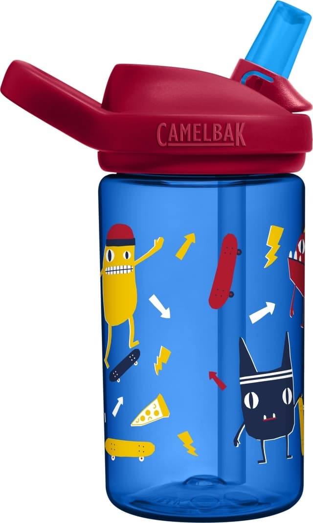 Camelbak Eddy+ Kids 0,4L vandflaske, Skate Monsters