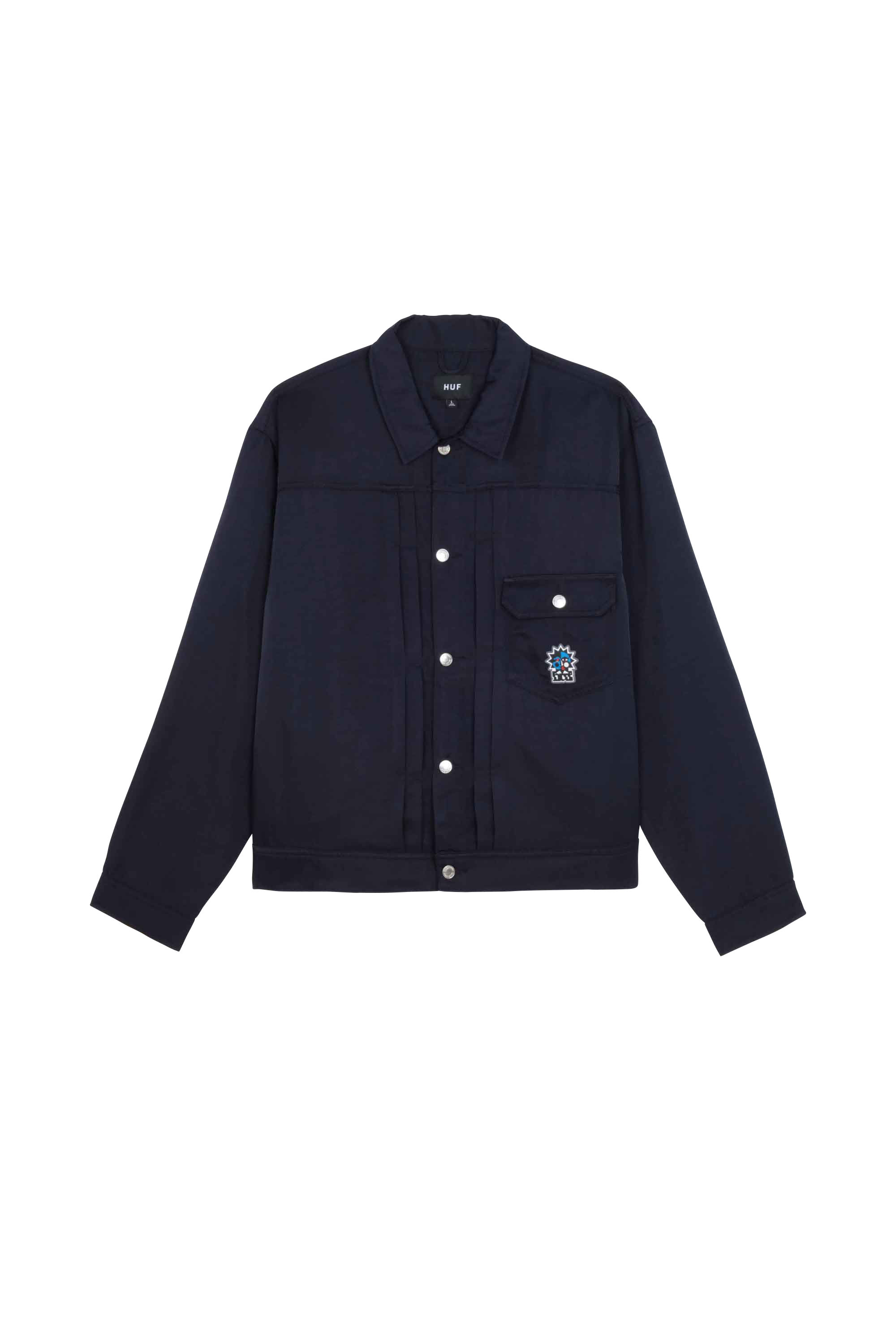 HUF Veste  BENNINGTON Bleu