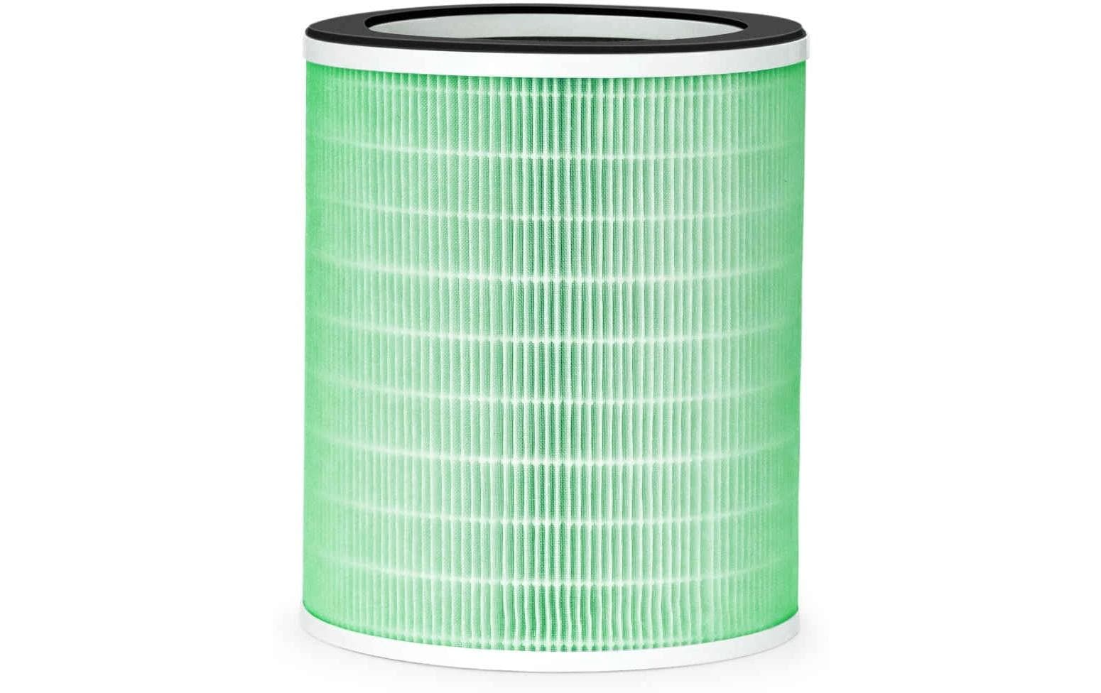 Filter zu ecoQ CleanAir 400+ 1 StückErsatzfilter für den Luftreiniger ecoQ CleanAir 400 mit HEPA- und Aktivkohlefilter zur Feinstaubfilterung