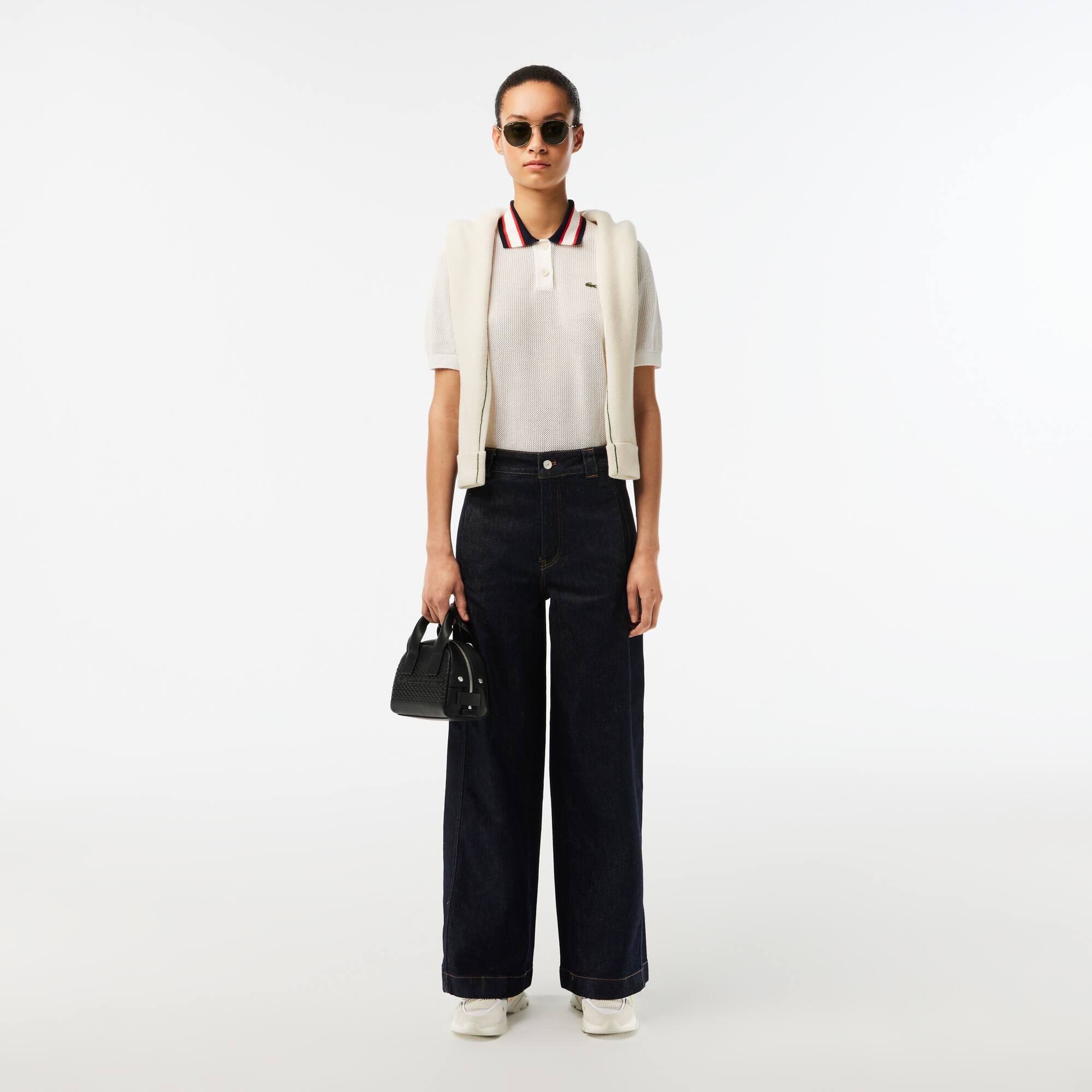 Damen-Jeans aus Stretch-Denim LACOSTE Hosen & Shorts - Blau - Lacoste - Damen