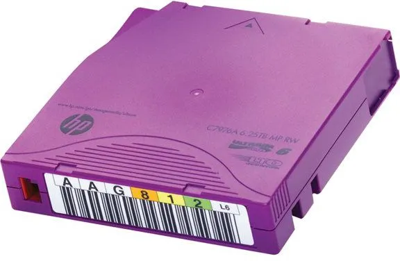 HPE RW Data Cartridge - 20 x LTO Ultrium 6 - 2.5 TB / 6.25 TB - skrivemærkater - lilla - for StorageWorks SAS Rack-Mount Kit; StoreEver MSL2024, MSL4048, MSL8096; StoreEver 1/8 G2