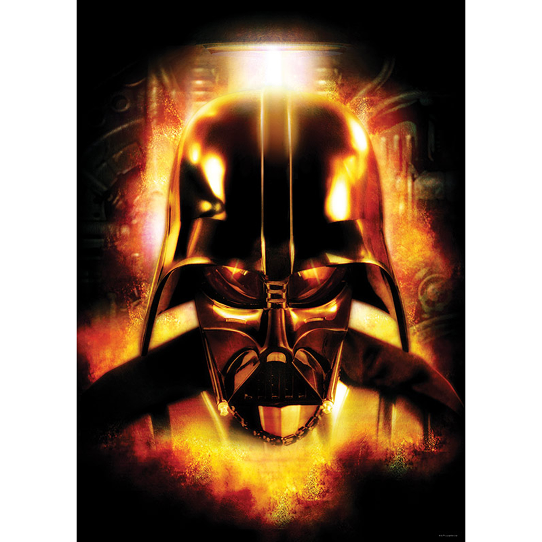 Wandbild STAR WARS CLASSIC VADER HEAD - 50x70 cm