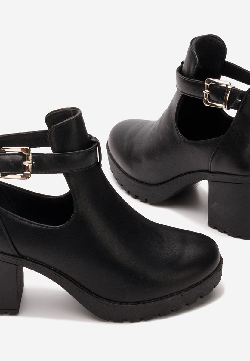 Boots femme noires Nomaria V2