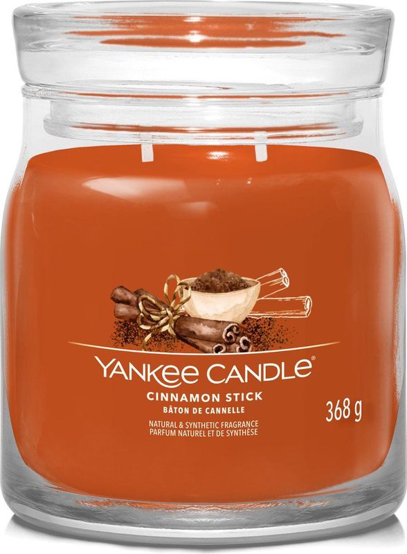 YANKEE CANDLE - Jar Cinnamon Stick - Kaars - 368 g - Geurkaars