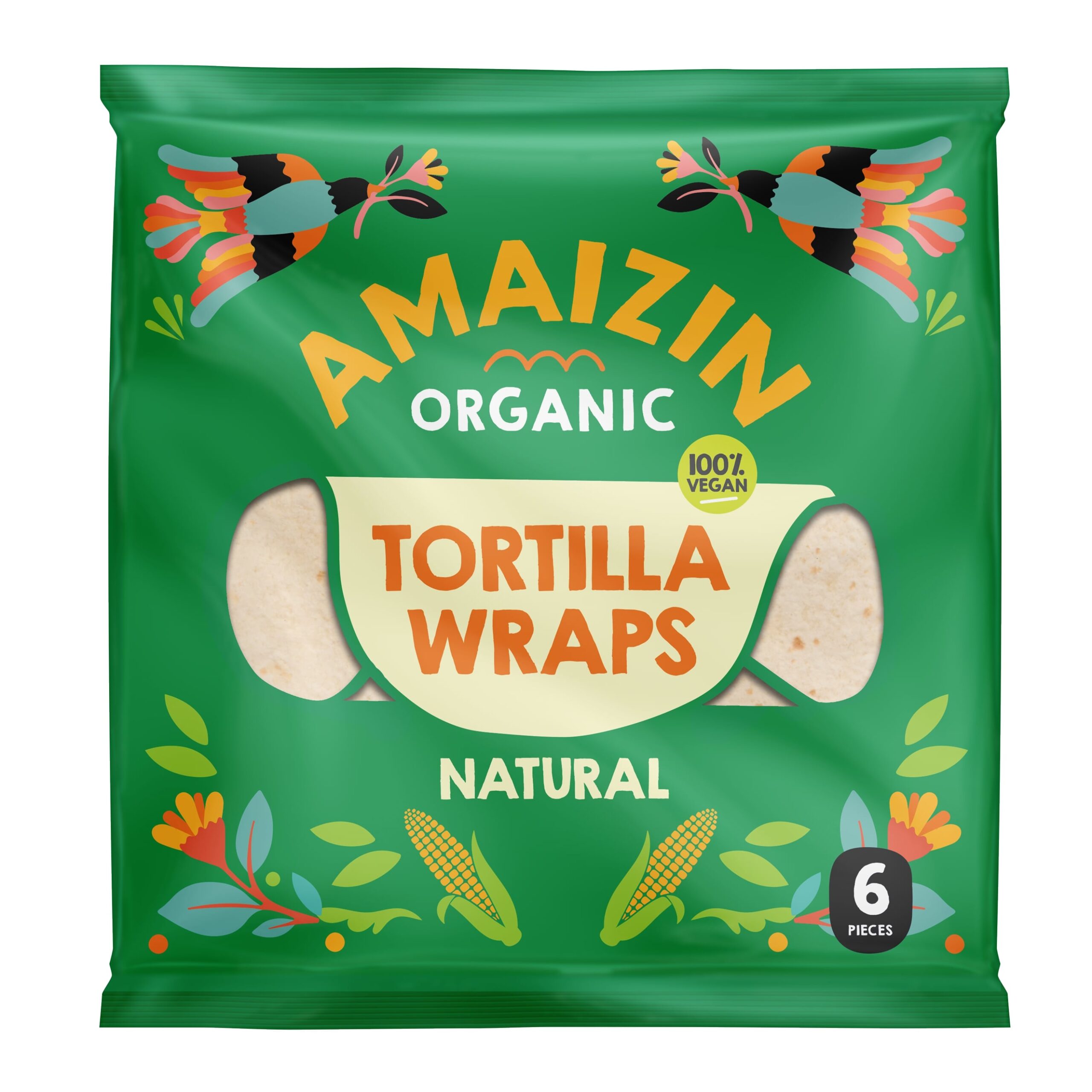 Amaizin Tortilla Wraps Bio (6 Stuks)
