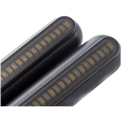 Clignotant Brazoline MOTORLAND LED SEQUENTIEL+ VEILLEUSES (La paire) Universel - Noir